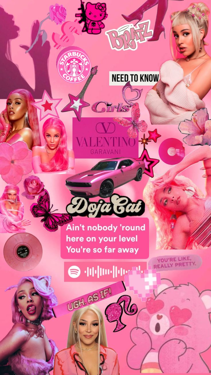 dojacat #vibes #beauty #wallpaper #hotgirlshit #outfitinspo #pinkenergy #pinkasthetic