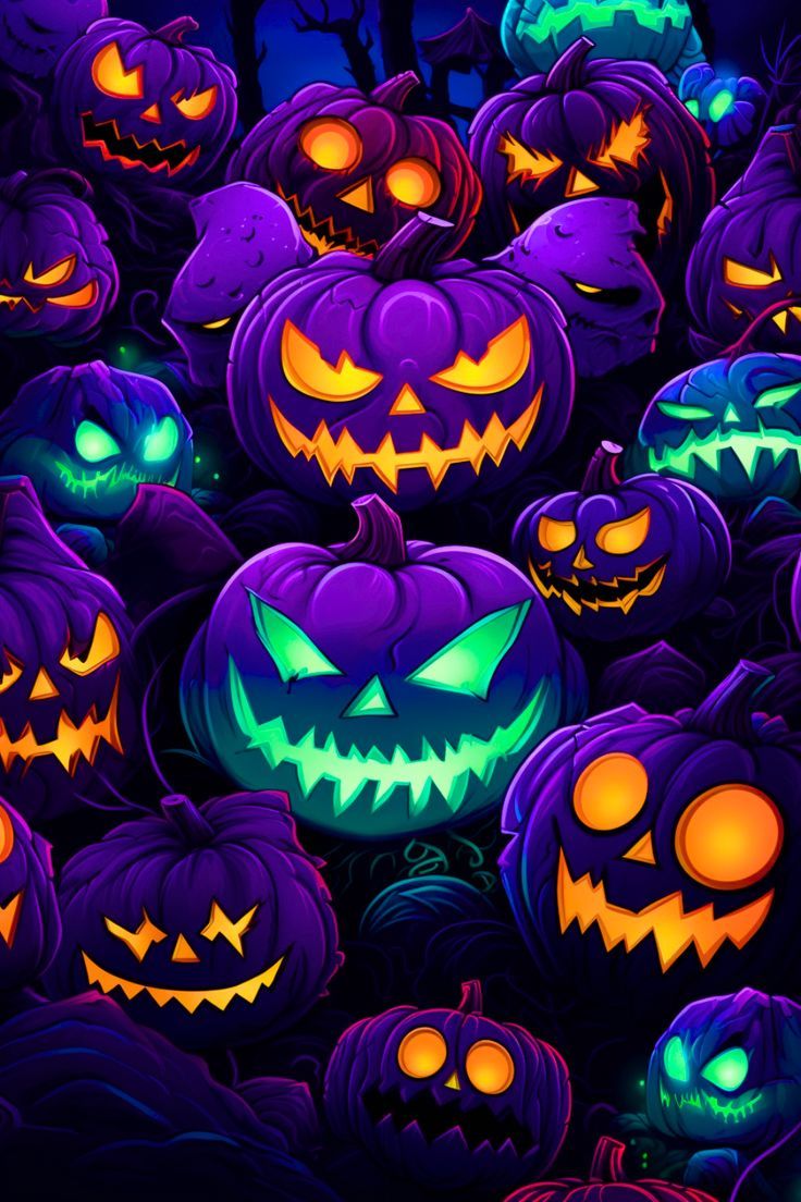 Halloween Pumpkin Wallpaper for Spooky Aesthetic Vibes