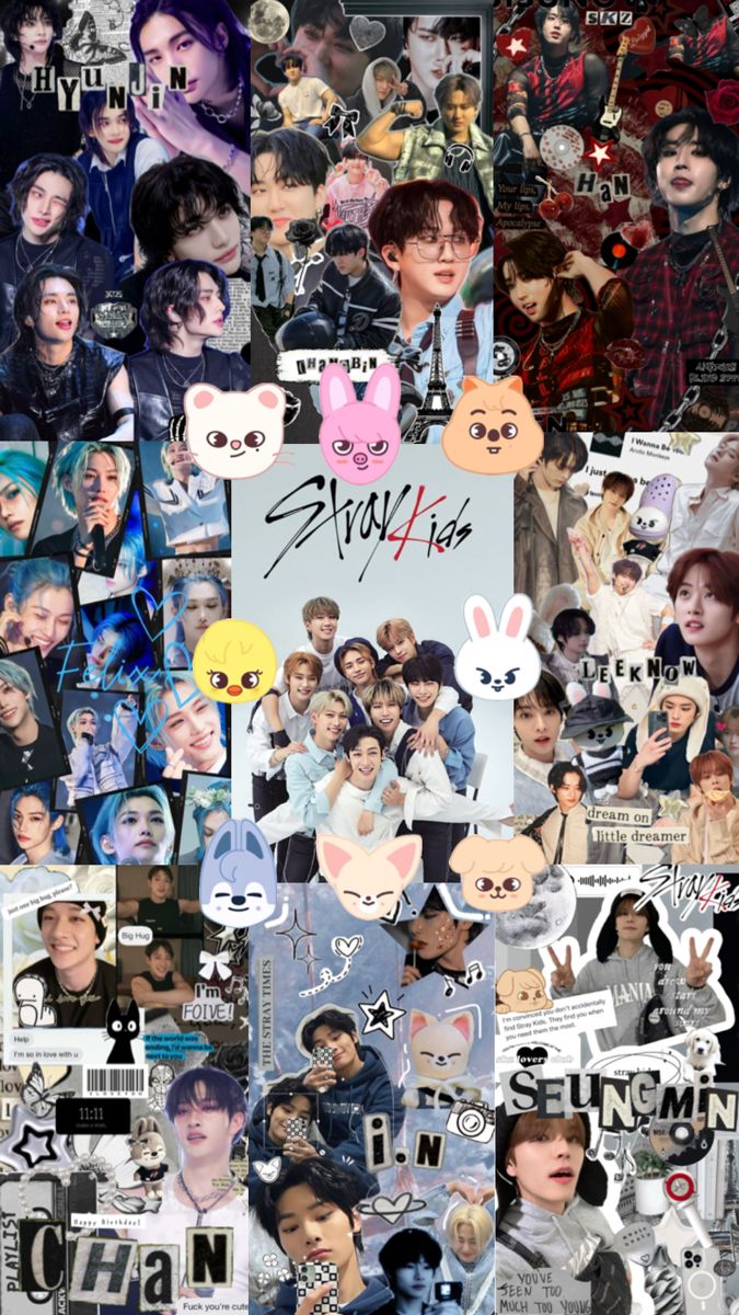 Skz Stray Kids Wallpaper I 2025. Mobil, Bakgrund
