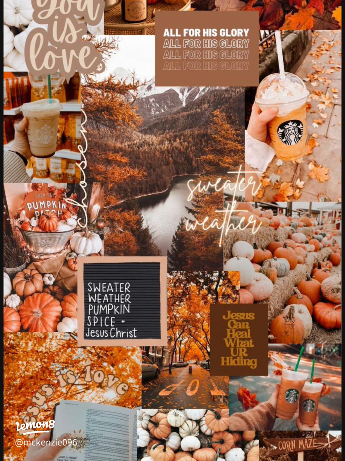 Fall Inspired Jesus Wallpaper: Celebrate Autumn With Faith