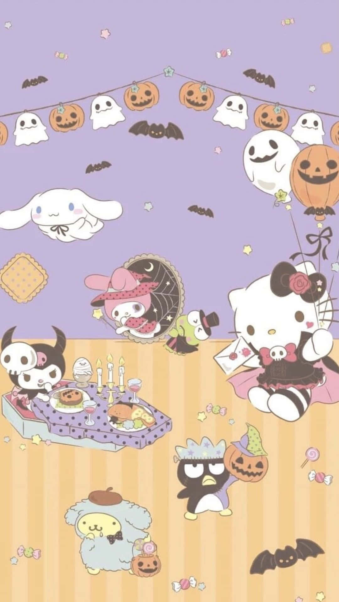 Kuromi Halloween Wallpaper