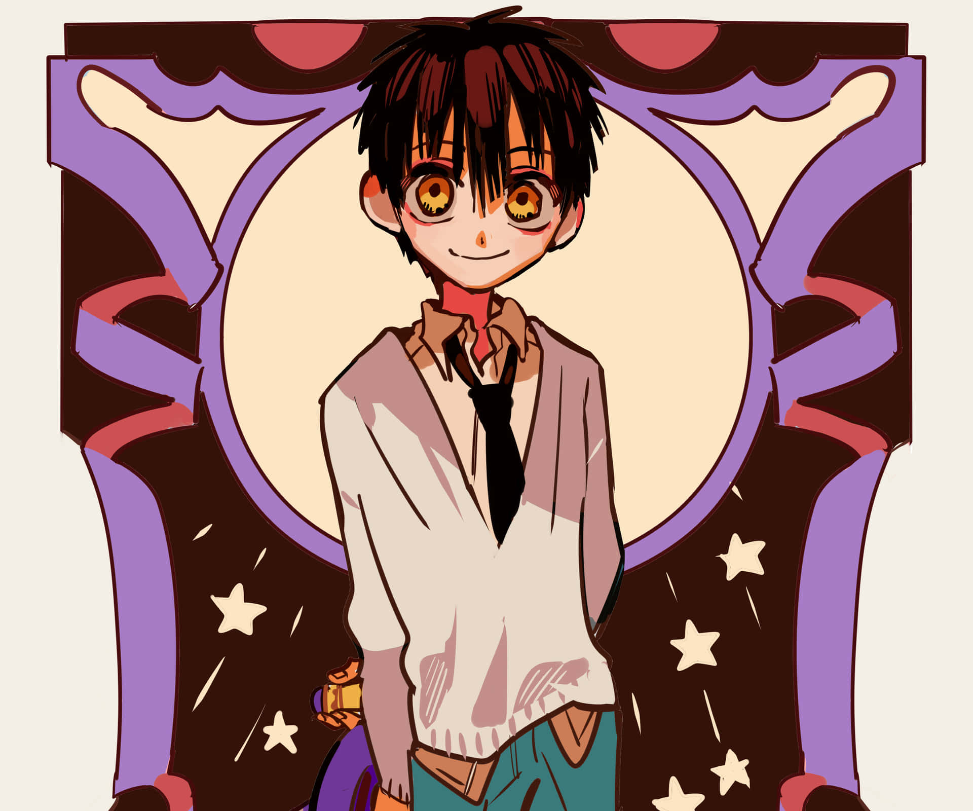 Download Unexpected paranormal events await the new student in Toilet Bound Hanako Kun