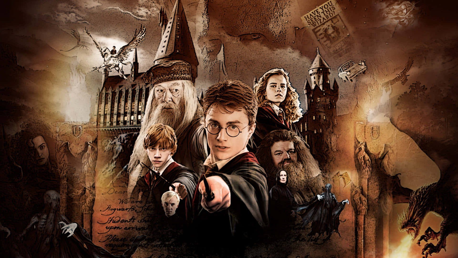 Harry Potter Halloween Wallpaper