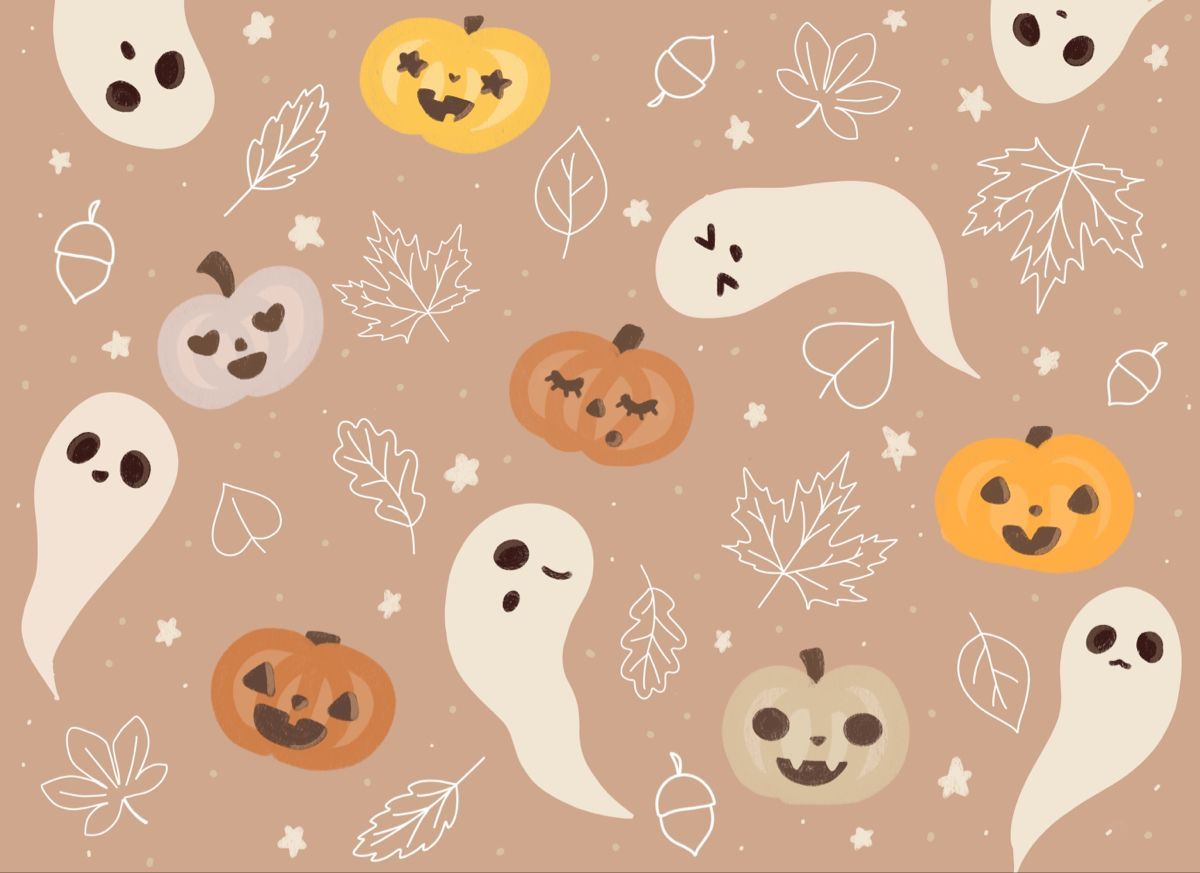 Cute Halloween Desktop Wallpaper, HD Cute Halloween Desktop Background on WallpaperBat