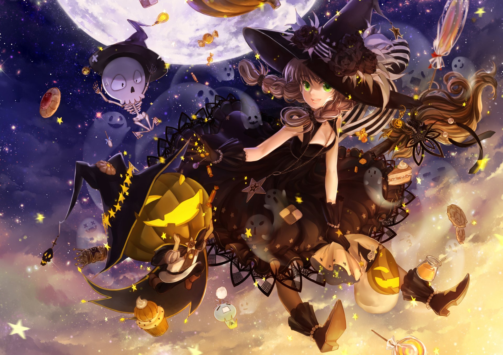 Ching Nu Yu Hun Witch: Enchanted Anime HD Halloween Wallpaper