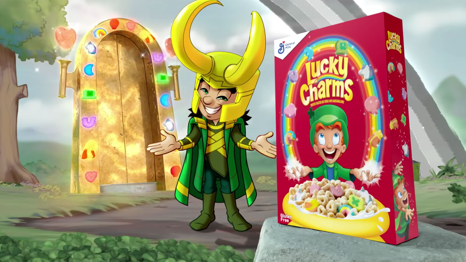 Lucky the Leprechaun Becomes Supervillain Loki in “Loki Charms”