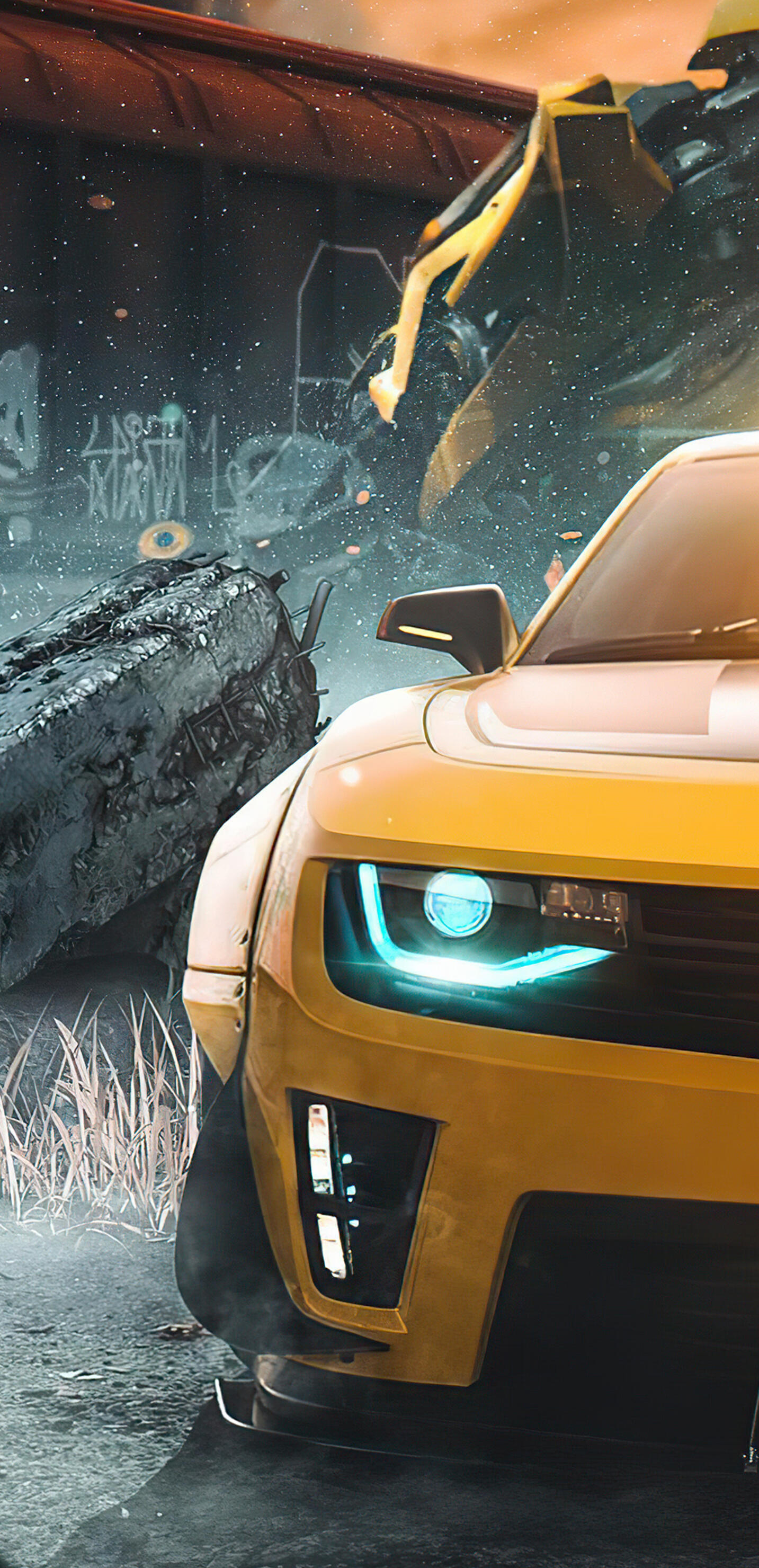 Bumblebee from the Transformers movie · 1440x2960 QHD free photo from bradeya and wallpaper