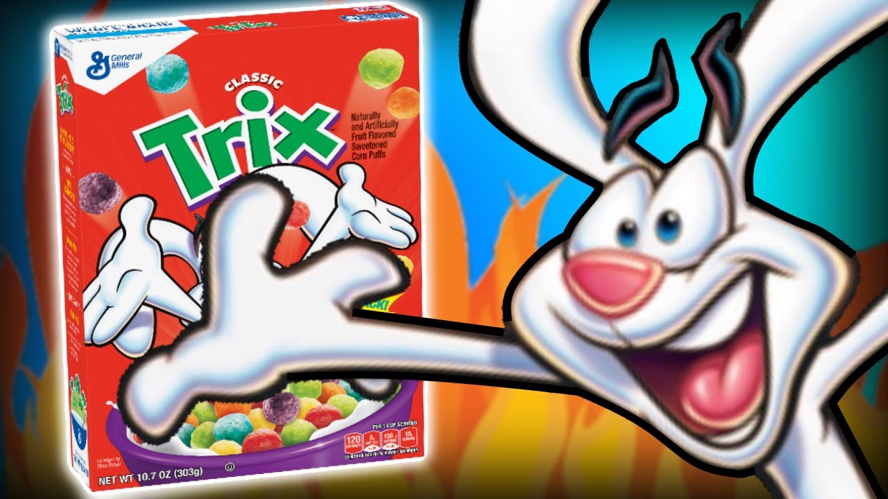 Why the Trix Rabbit ISN'T ALLOWED to Eat His Own Cereal