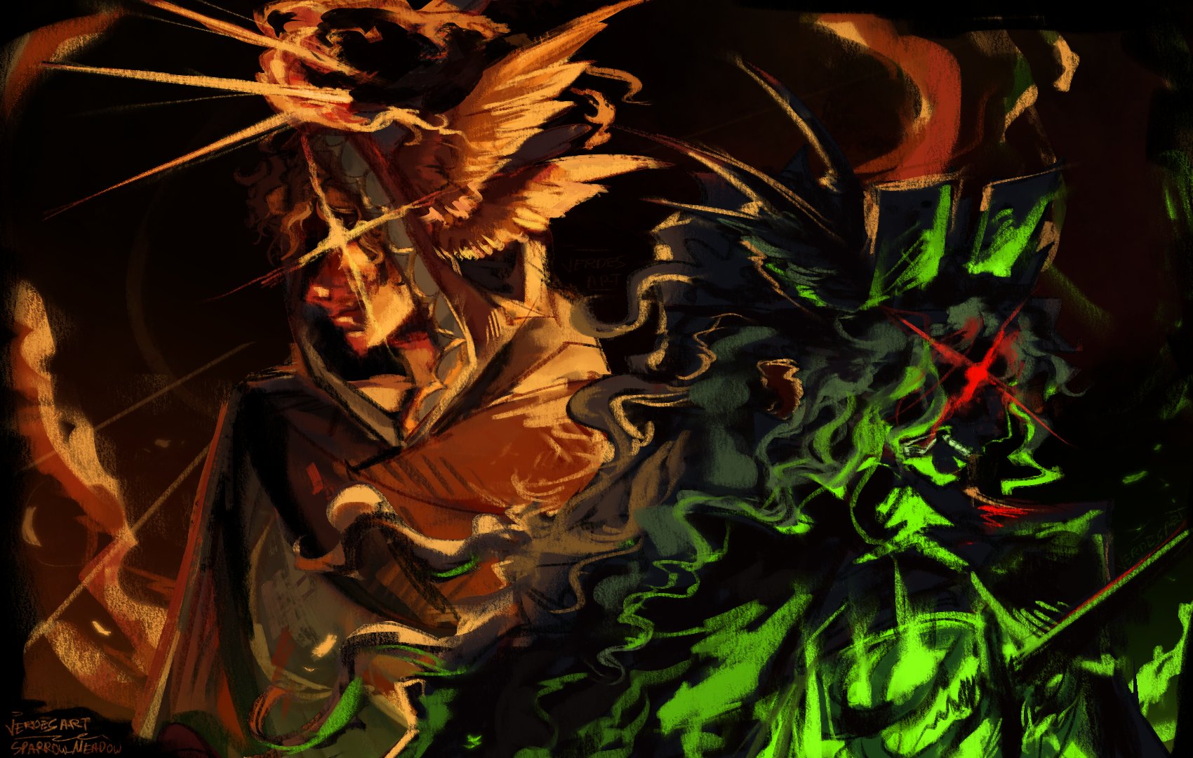 Rainkihd ROUND ONE #forsaken #forsakenfanart # telamon x1x1x1