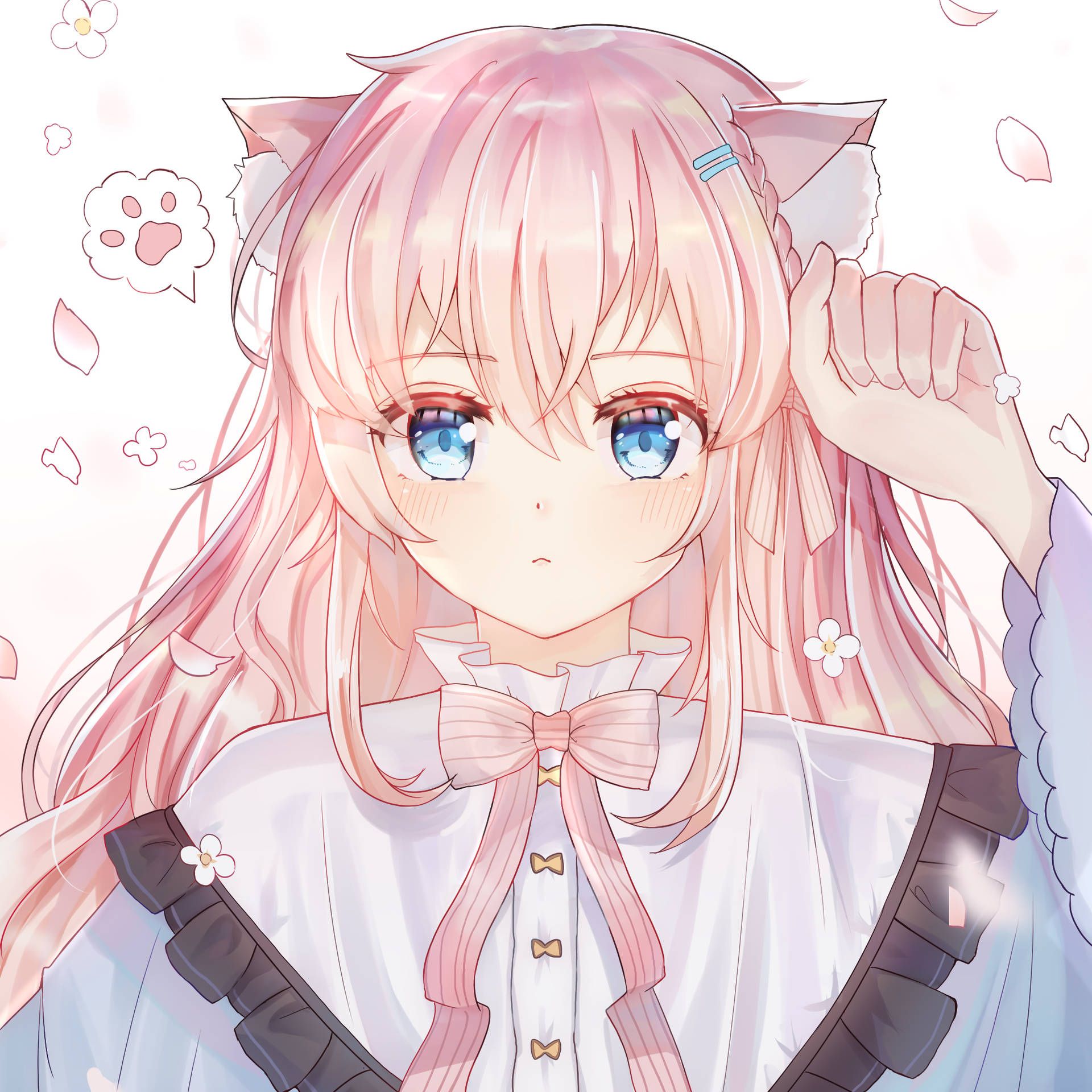 Cute Anime Girl Wallpaper, HD Background on WallpaperBat