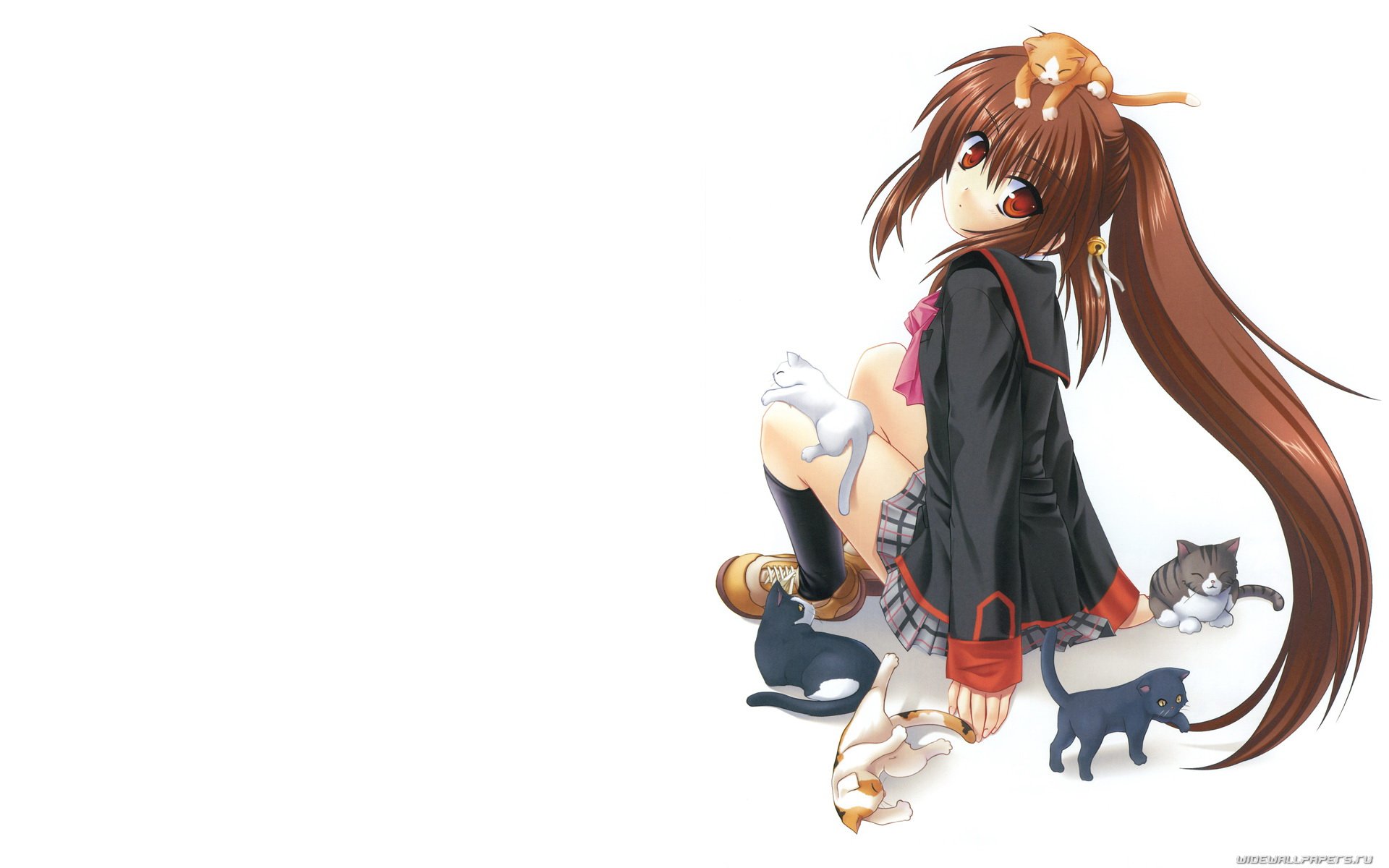 Cute Anime Moments: Little Busters! HD Wallpaper