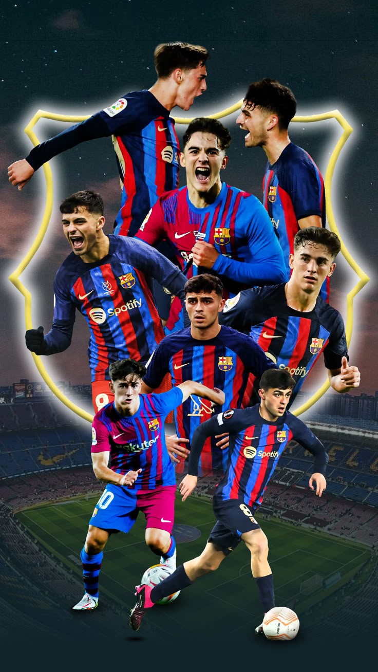 Gavi and Pedri Duo Wallpaper