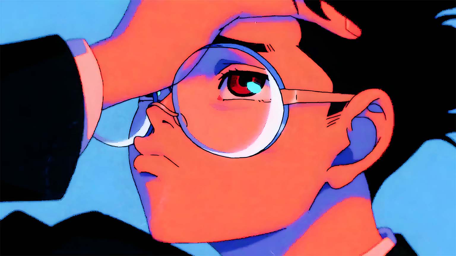 DanDaDan Okarun Vivid Art Desktop Wallpaper