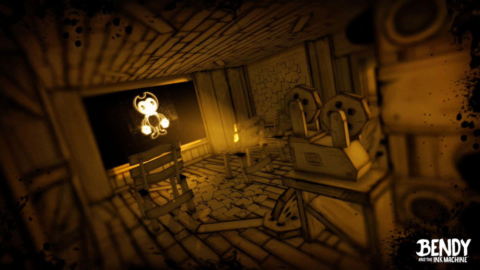 Download Wallpaper of Bendy and the Ink Machine Video Game Wallpaper