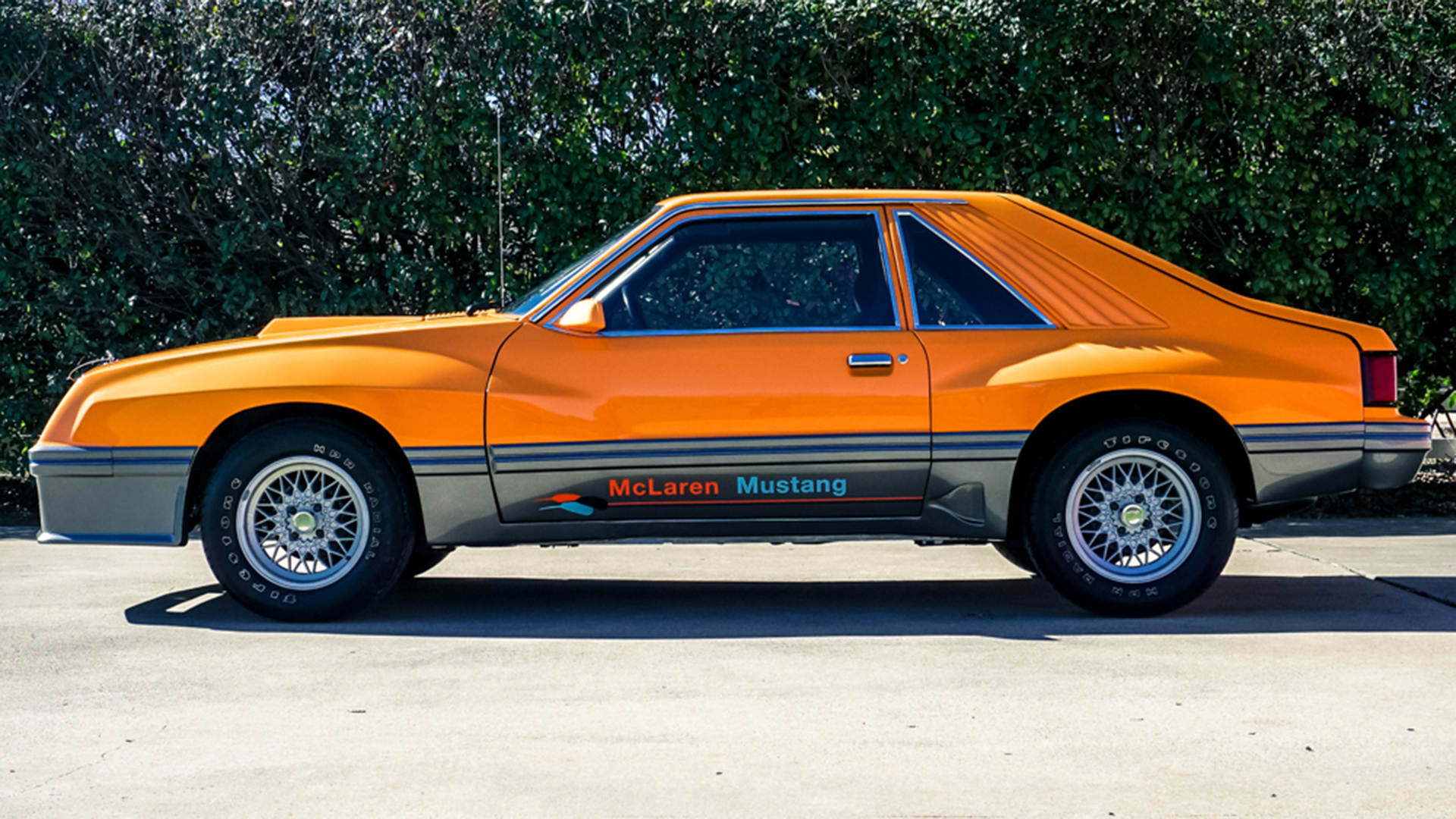 One of the World's Rarest Ford Mustangs, the McLaren M81, Is Headed to Auction