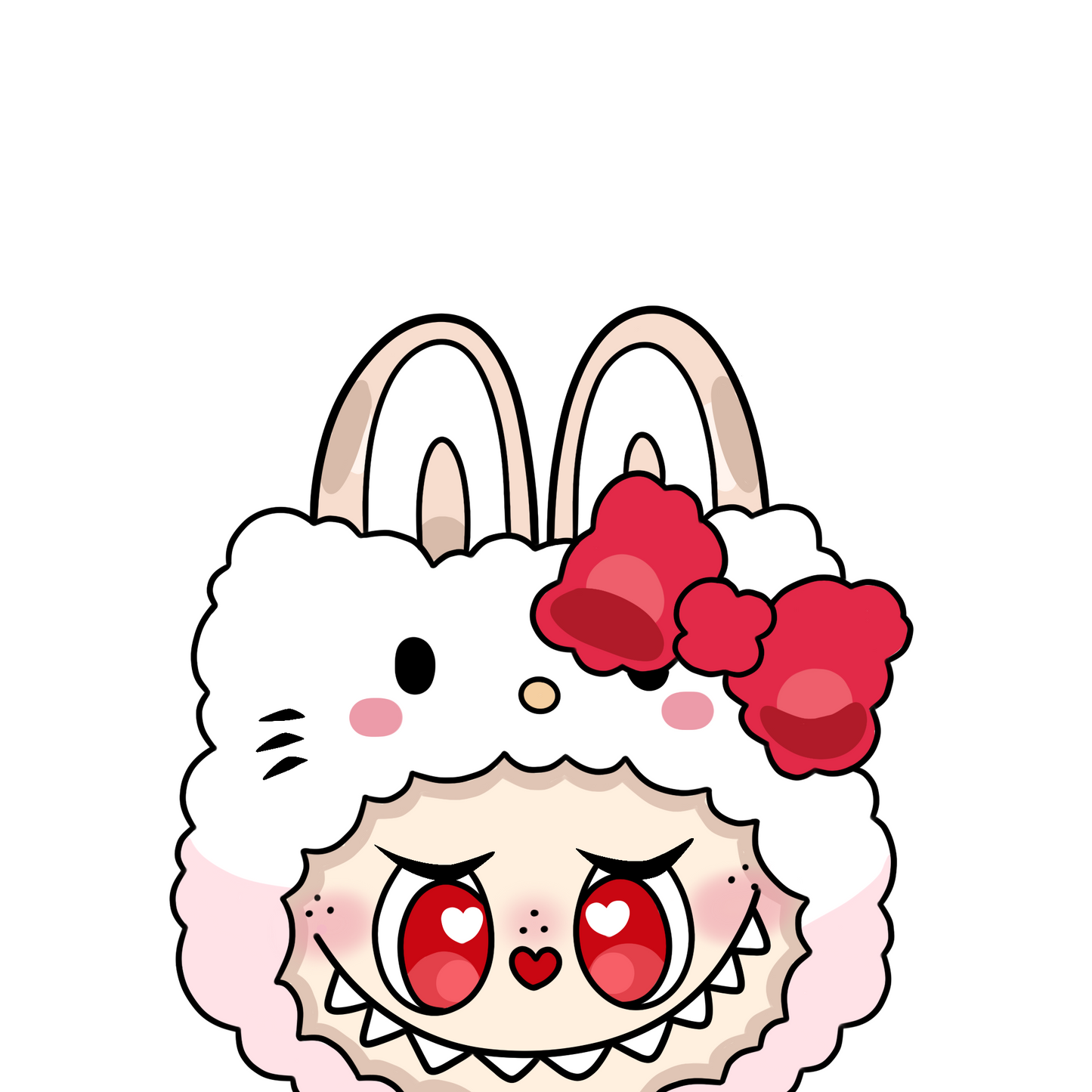 Hello Kitty Labubu Peeker