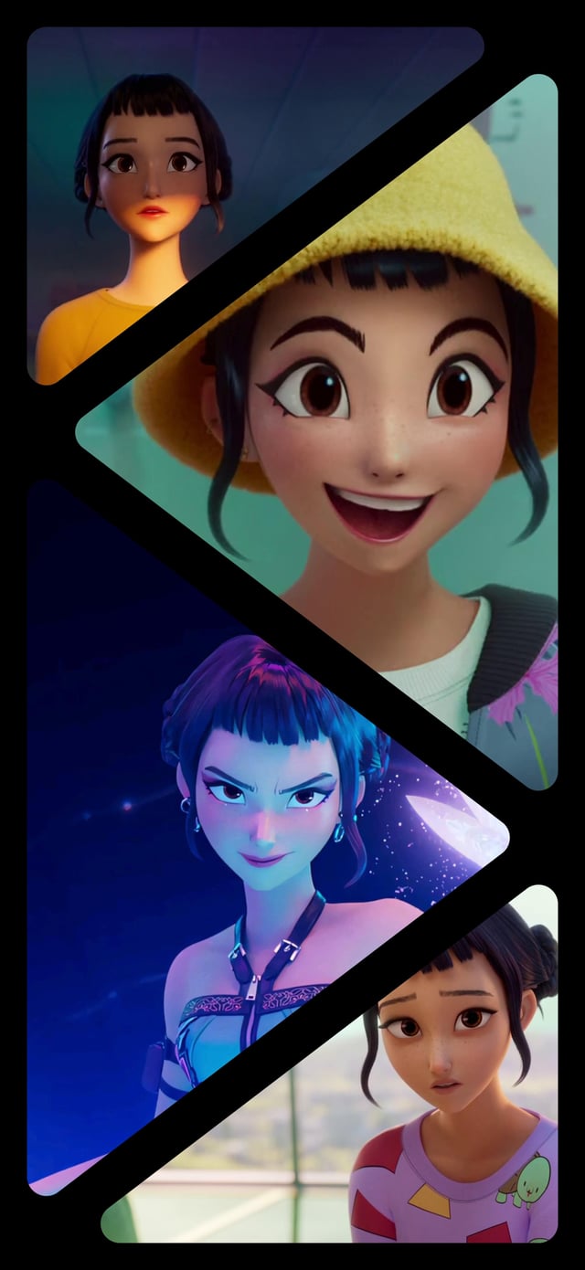 OC Another Zoey iPhone wallpaper