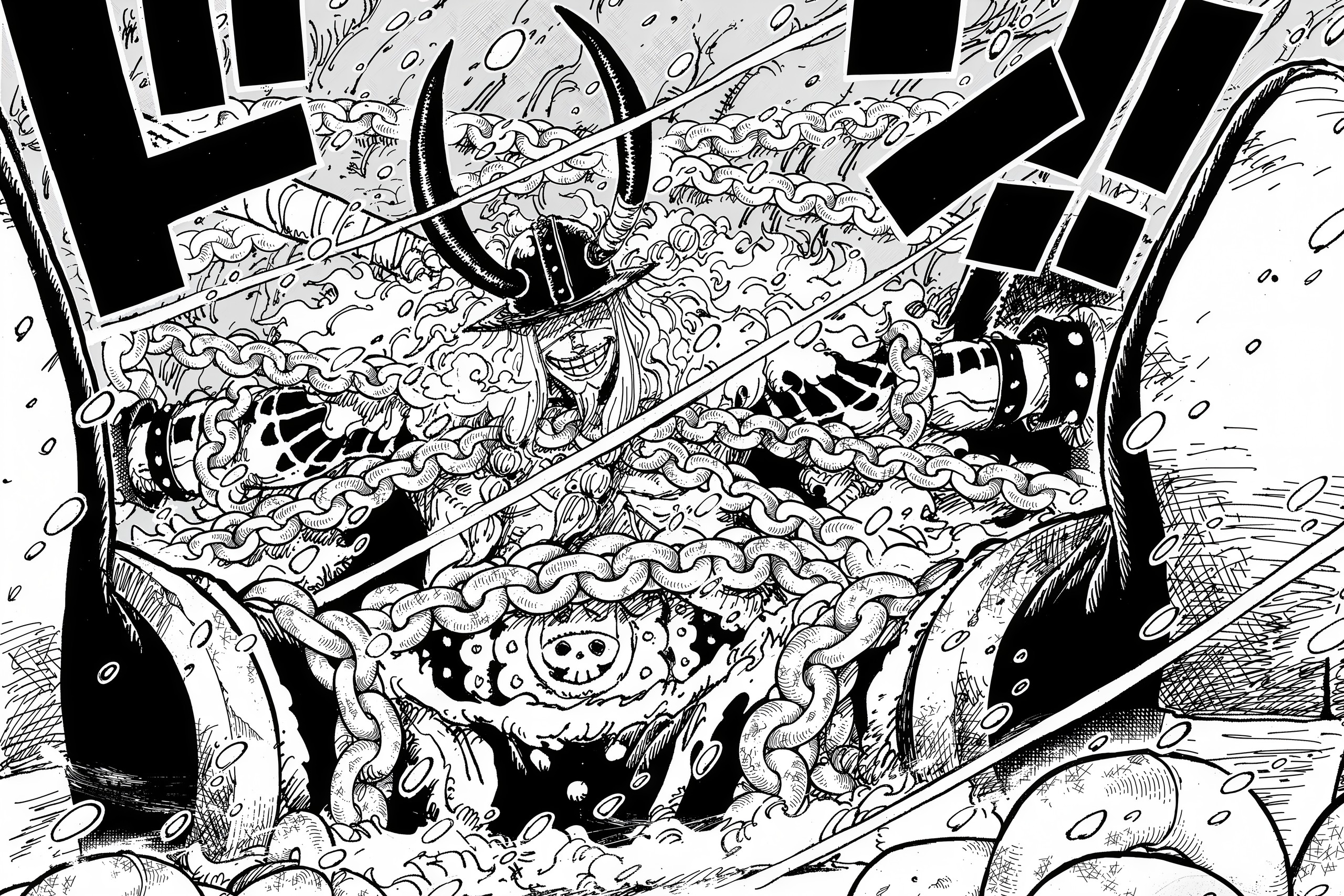 Best One Piece Manga Panels Upscaled to High Resolution for Wallpaper (4k, 8k, HD)