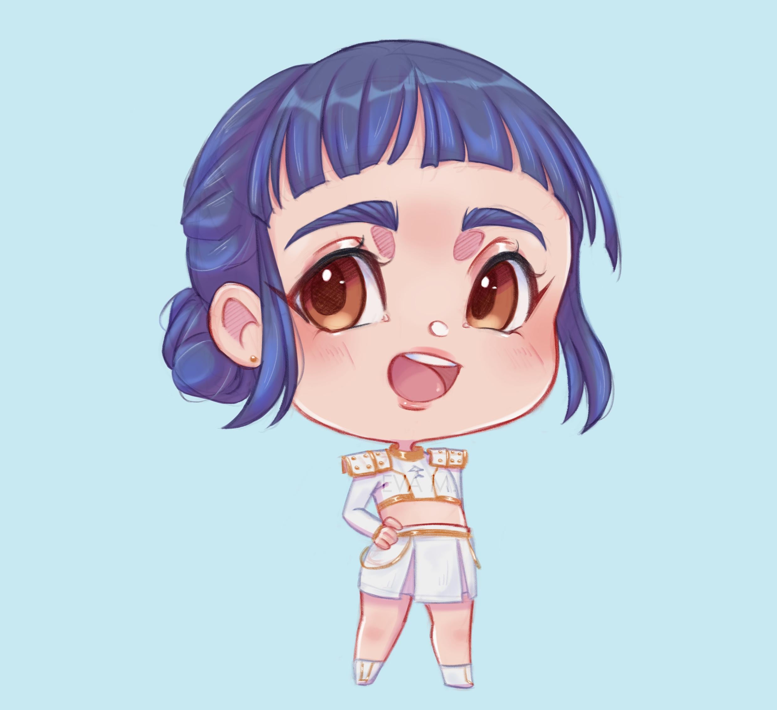 K Pop Demon Hunters (Fan Art Chibi), R Digital_art