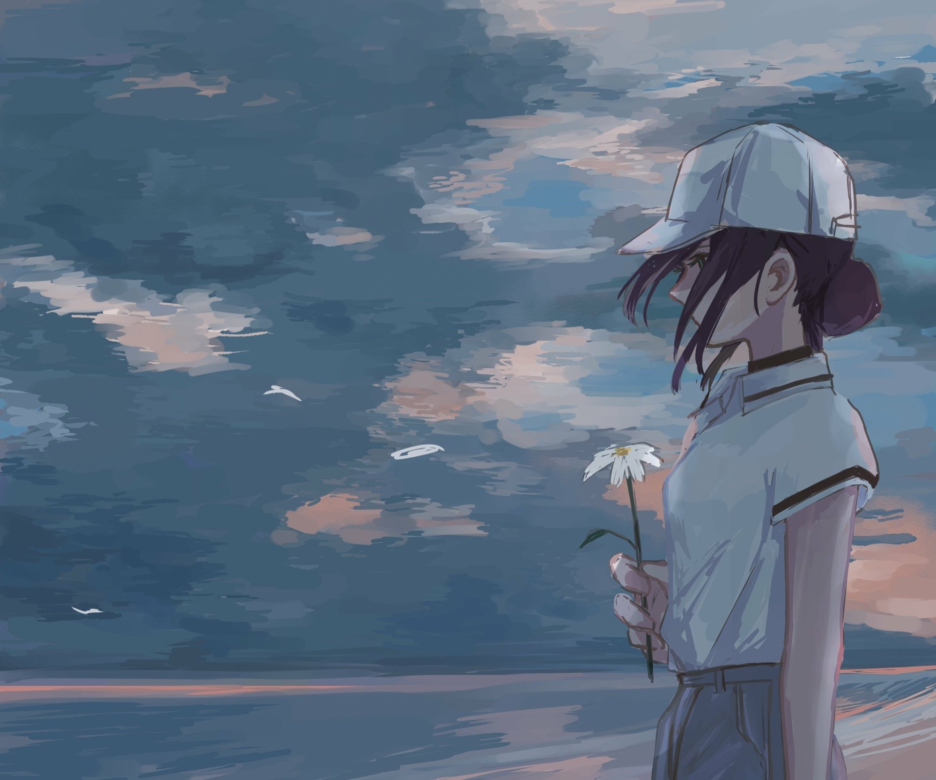 Reze's Calm Moment. Chainsaw Man HD Anime Wallpaper