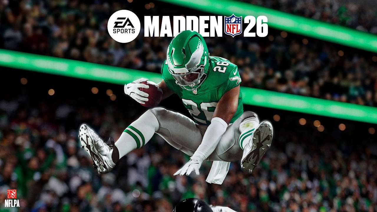Eagles RB Saquon Barkley's reverse hurdle earns cover of 'Madden NFL 26'