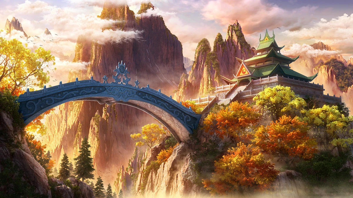 Asian Temple. Jade Dynasty - Behance