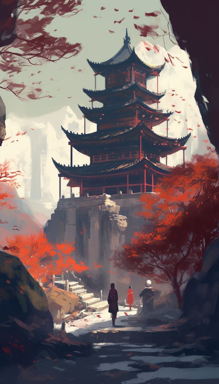 A Cold Autumn Temple