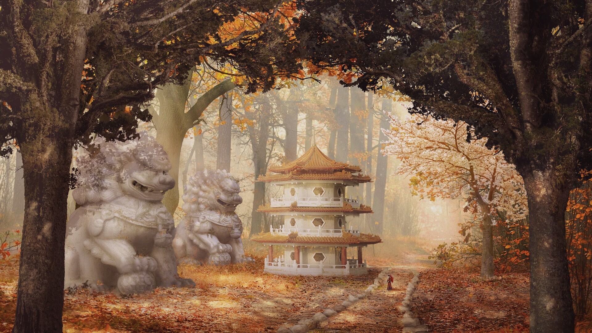 Erika Salazar in ancient China