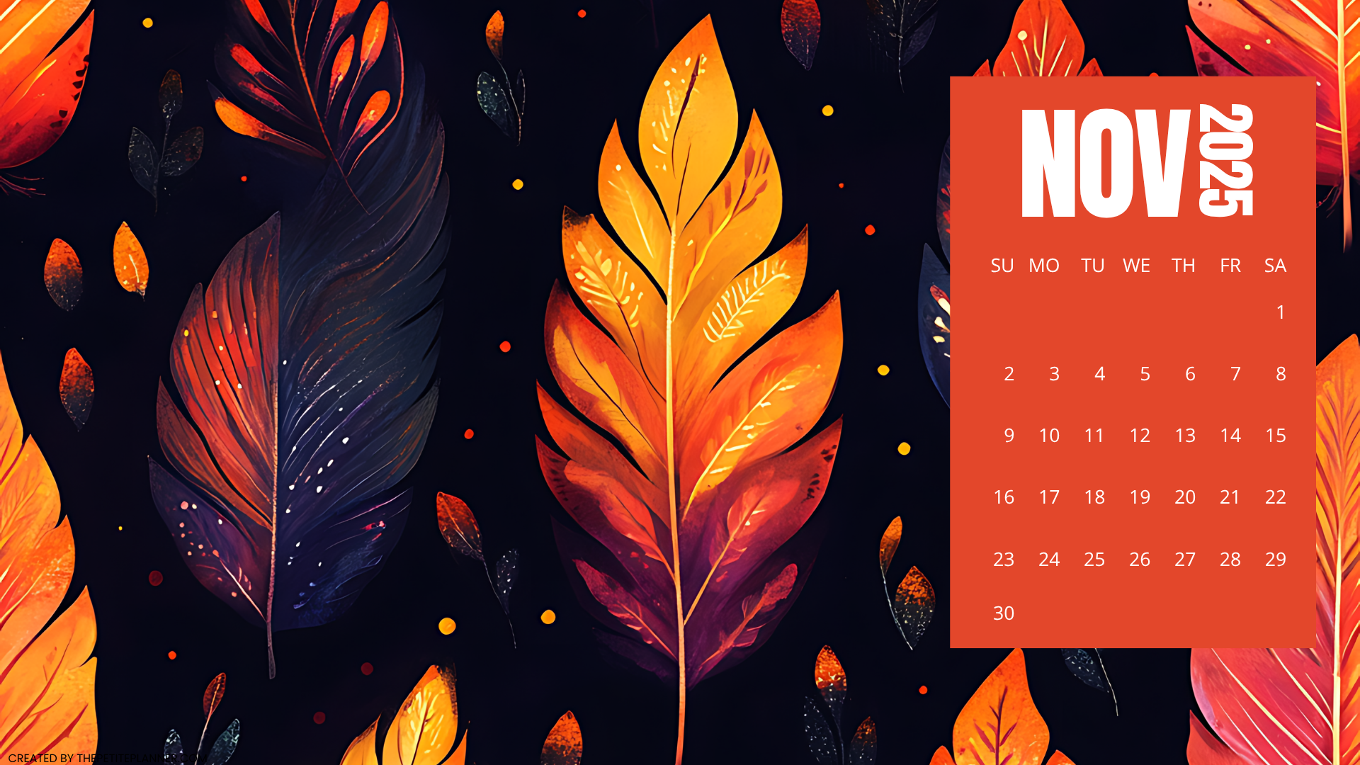 November Wallpaper for Desktop (Free Downloads!)