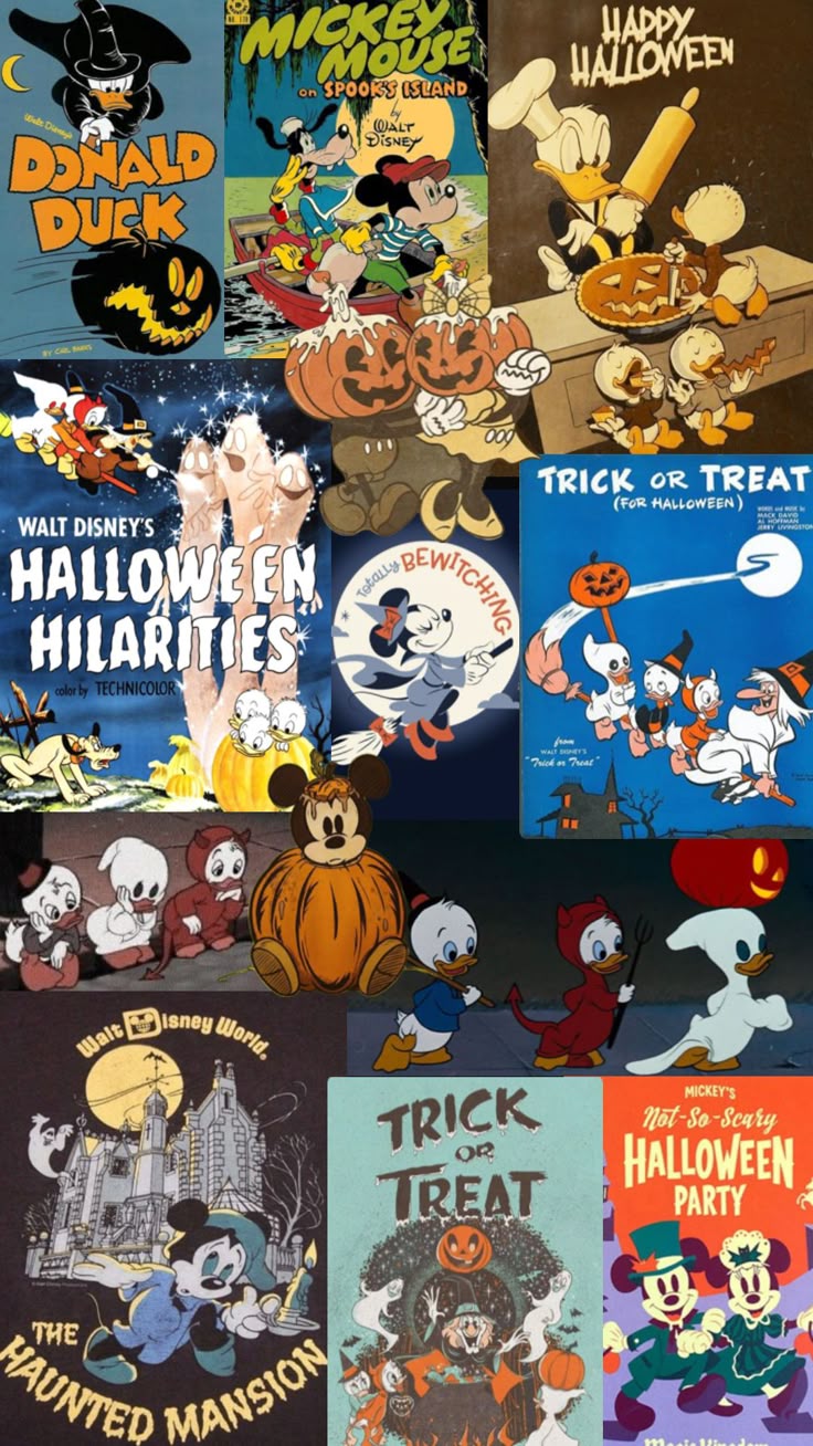 wallpaper #halloween #disney #vibes #vintage cute #fyp #aesthetic