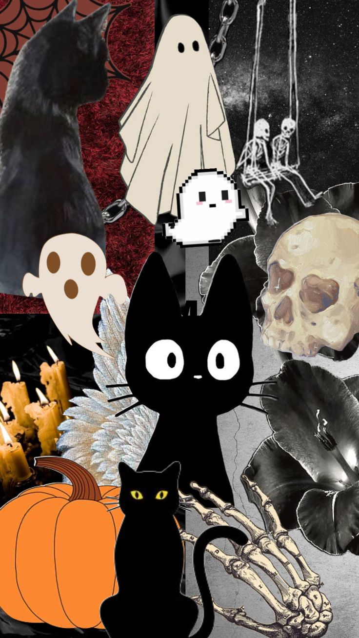aesthetic #flowers #cats #vintage # #anime #music #books #gigi #skull #ghost #blackcat