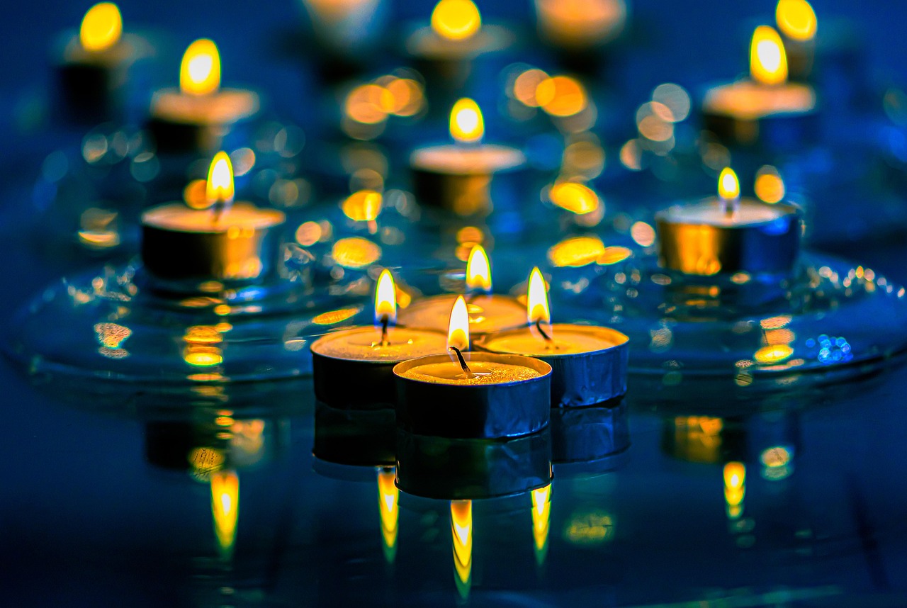 Candles Candlelight Happy New Year