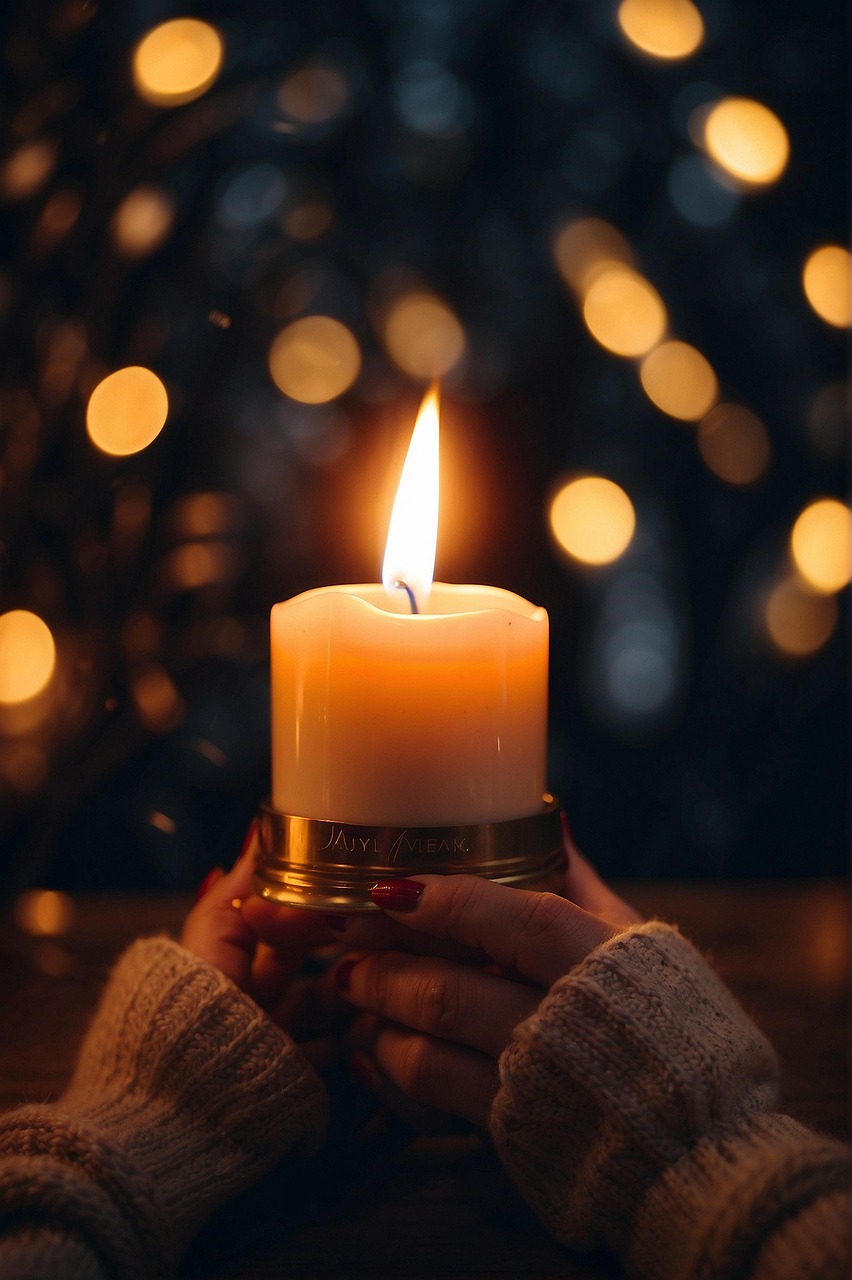 Download Candle Candlelight Bokeh. Royalty Free Stock Illustration Image