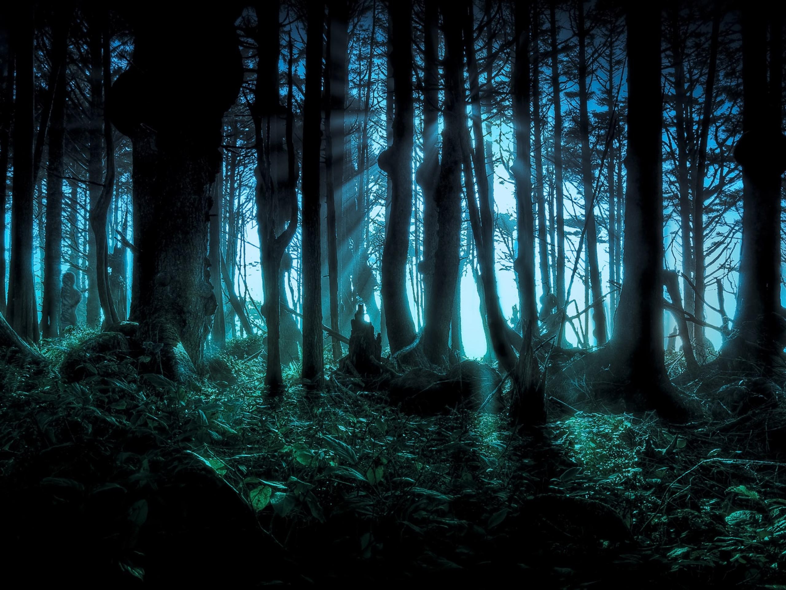 Scary Desktop Background