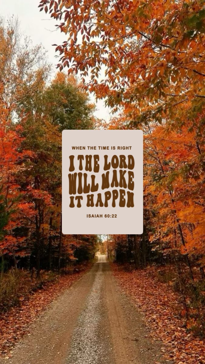 Fall Christian Lockscreen. Fall bible verses, Scripture wallpaper, Jesus wallpaper