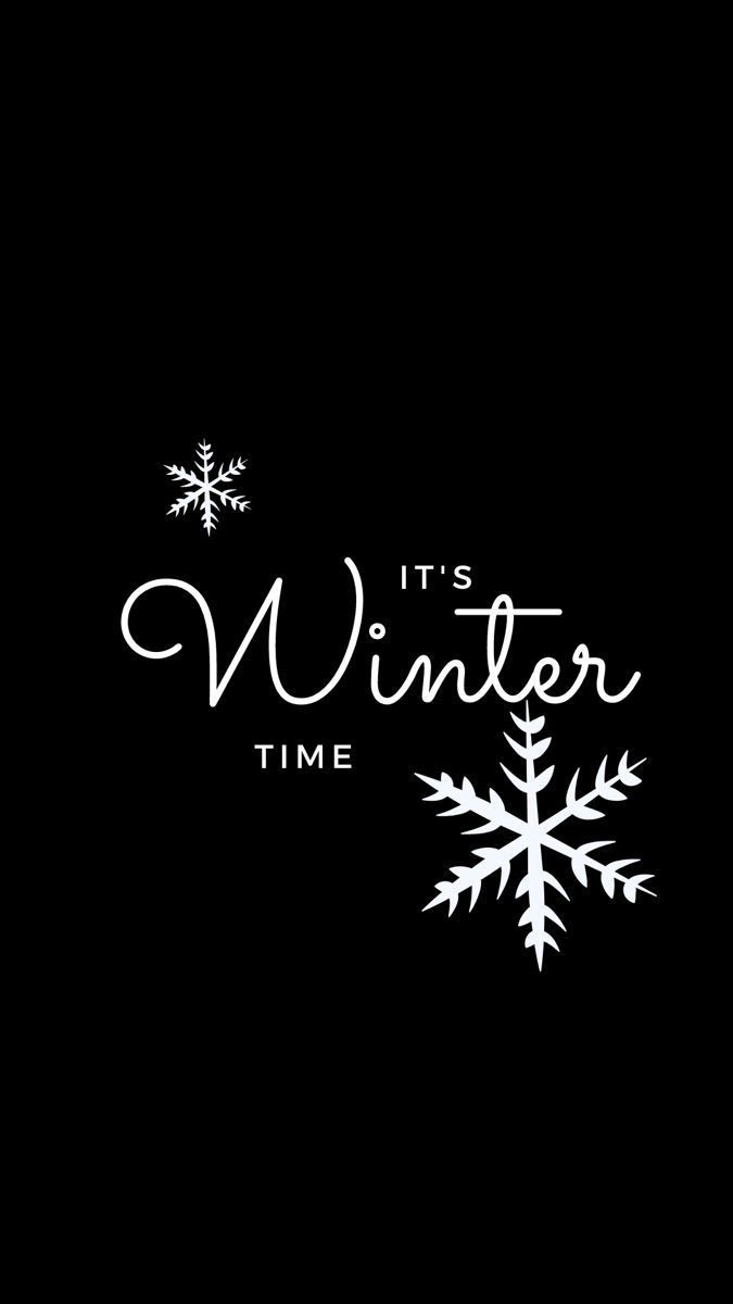 Winter iPhone Black Wallpapers - Wallpaper Cave