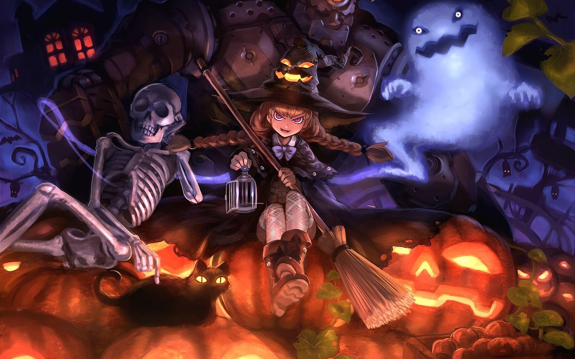 Halloween Witch Wallpaper