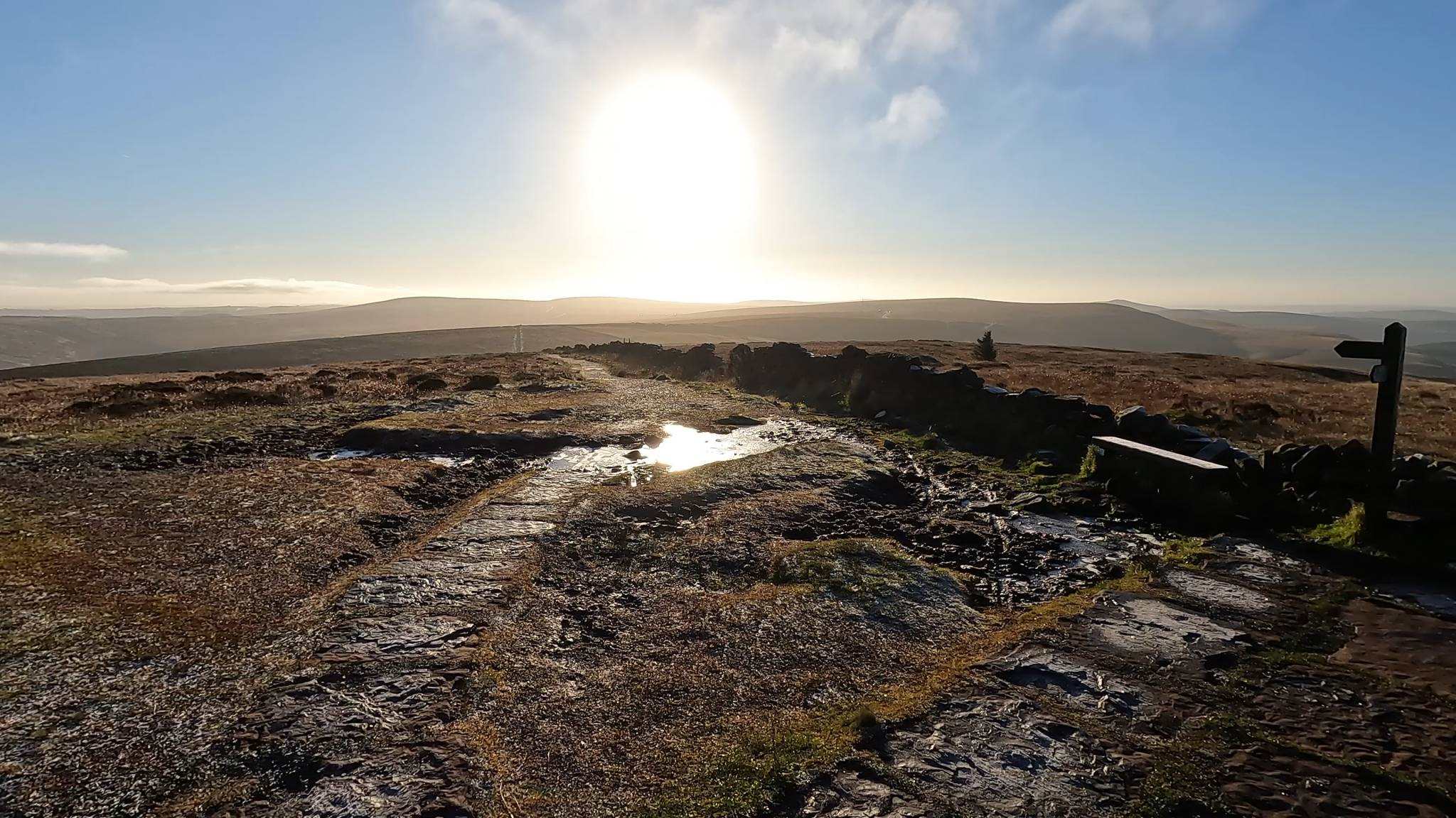 Shining Tor from Errwood Reservoir in Englands Peak District