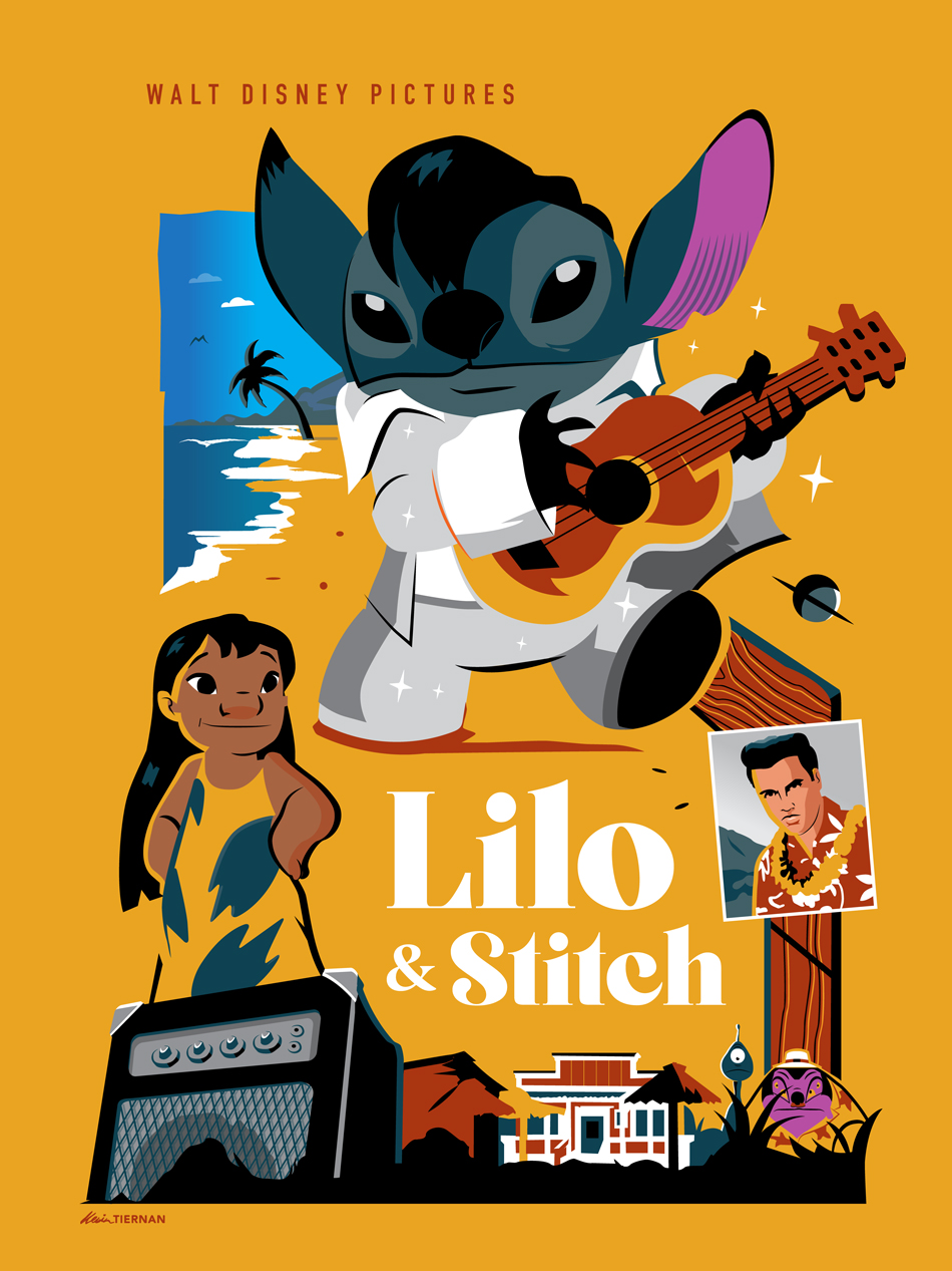 Lilo & Stitch (Alternative Movie Poster). Poster By Tiernandesign