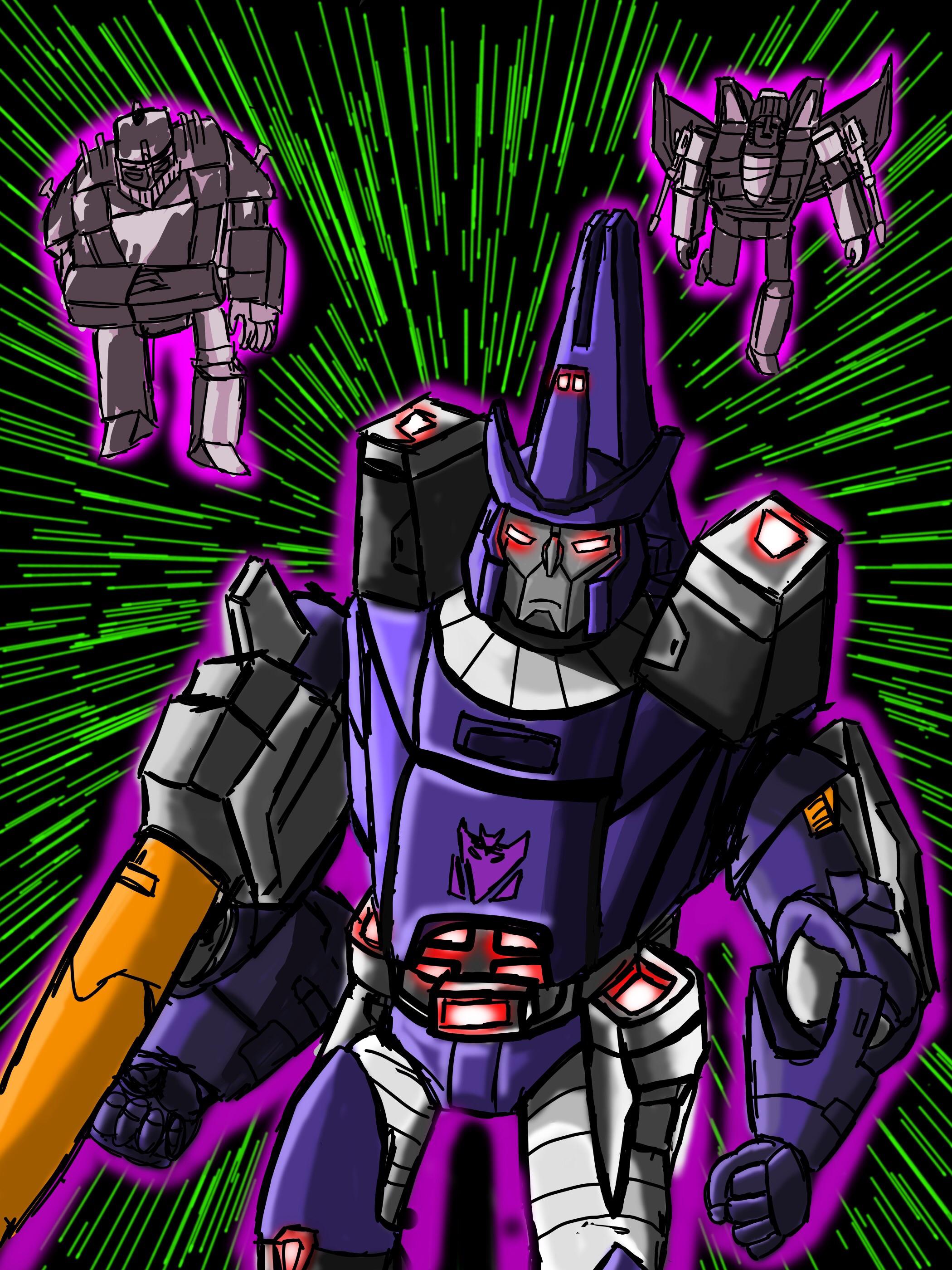 Behold, Galvatron!!!! (Art by me)