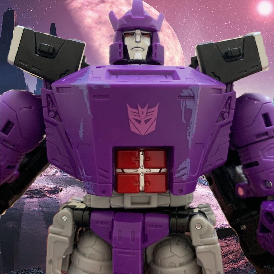 First Look Transformers Kingdom Galvatron Color Image?