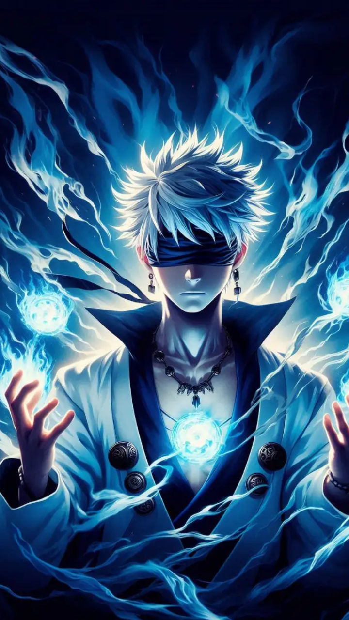 Gojo Satoru, Jujutsu Kaisen, Gojo Satoru Wallpaper, Anime Wallpaper, Jujutsu Kaisen Fan Art, Luffy, luffy gear 5, gear 5 Luffy, monkey d luffy, One Piece Luffy, Jujutsu Kaisen Art, Satoru Gojo, JJk