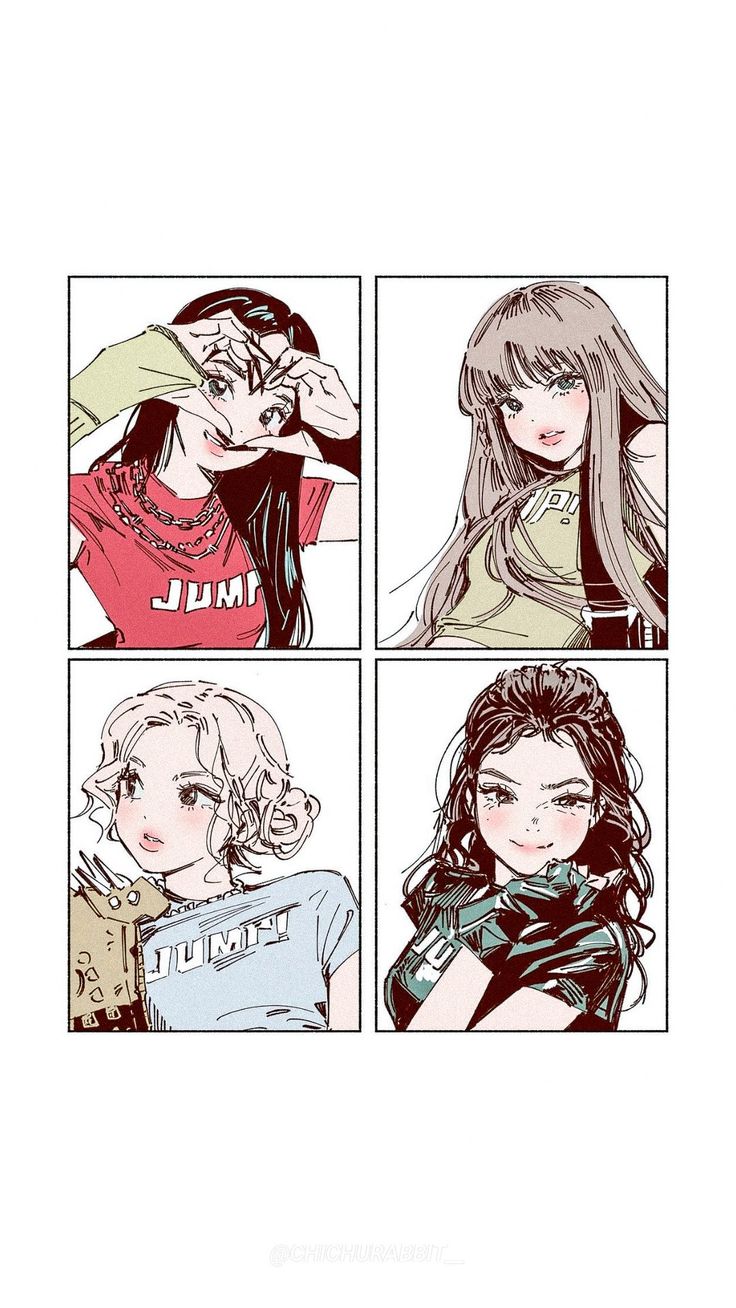 BLACKPINK 'Jump!' Fan Art Wallpaper