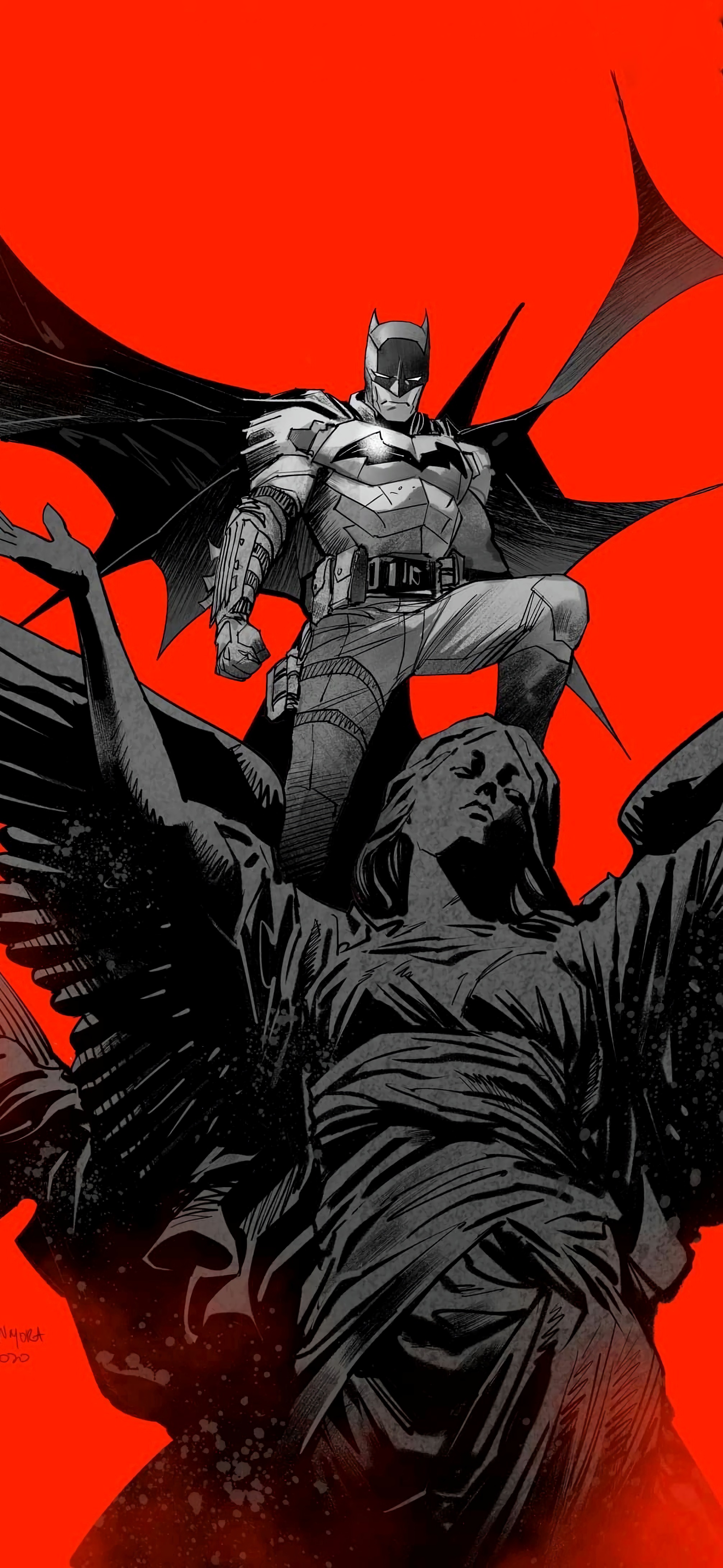 The Batman wallpaper (by Dan Mora) [2012x4360]