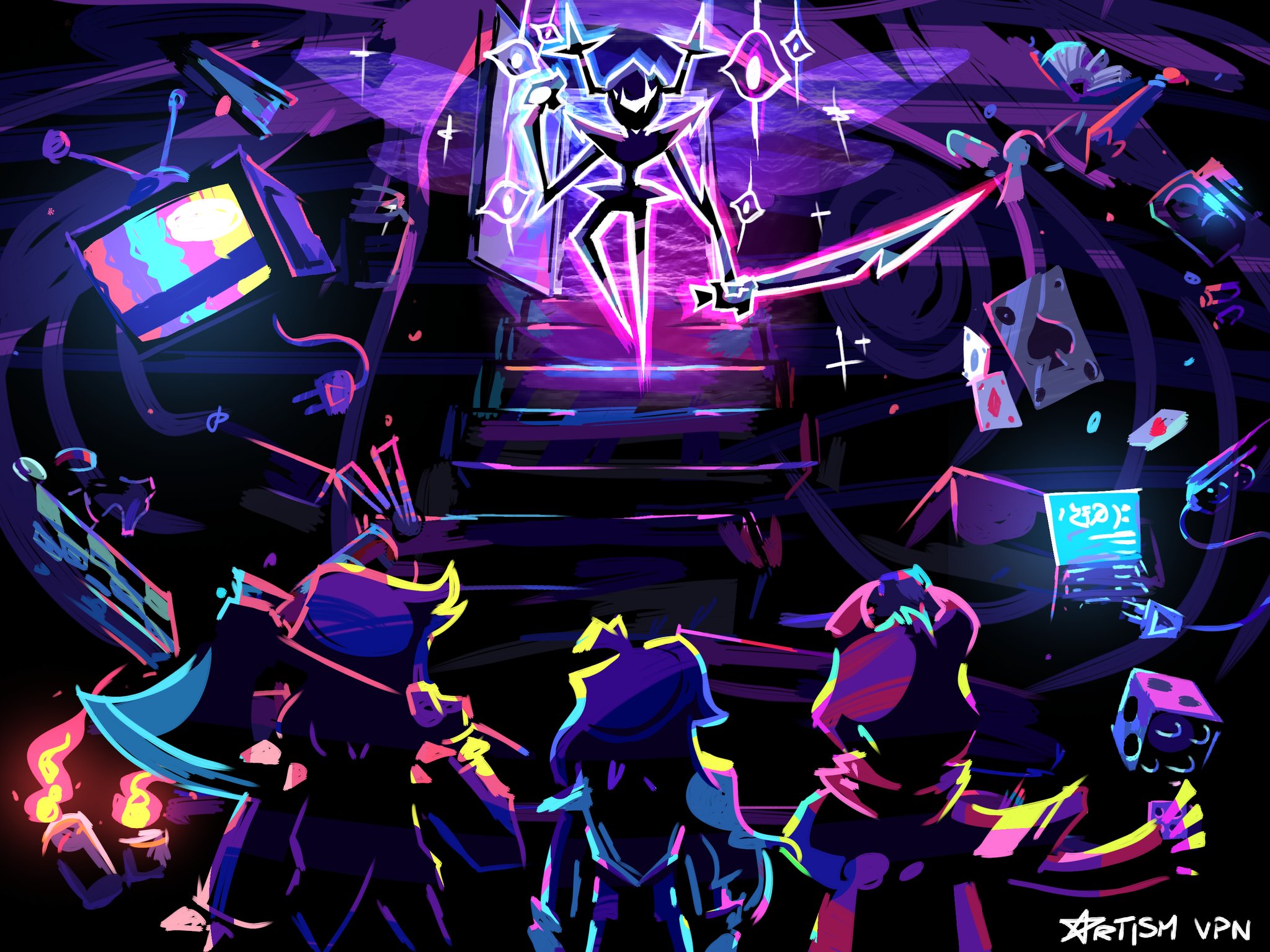 Blartism Bpm X પર: The Roaring Knight #deltarune #deltarunespoilers