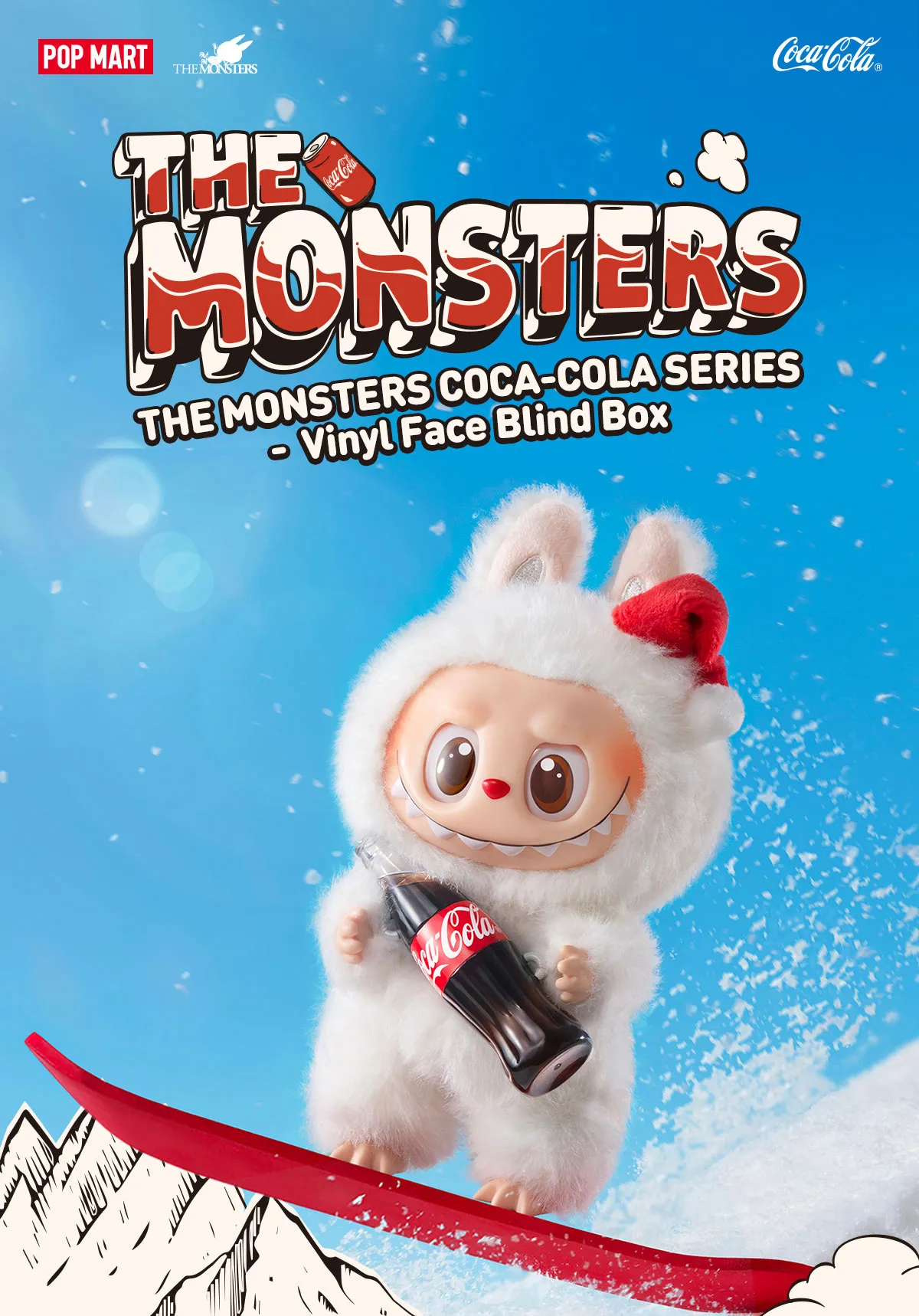 POP NOW:THE MONSTERS COCA COLA SERIES Vinyl Face Blind Box MART (United States)