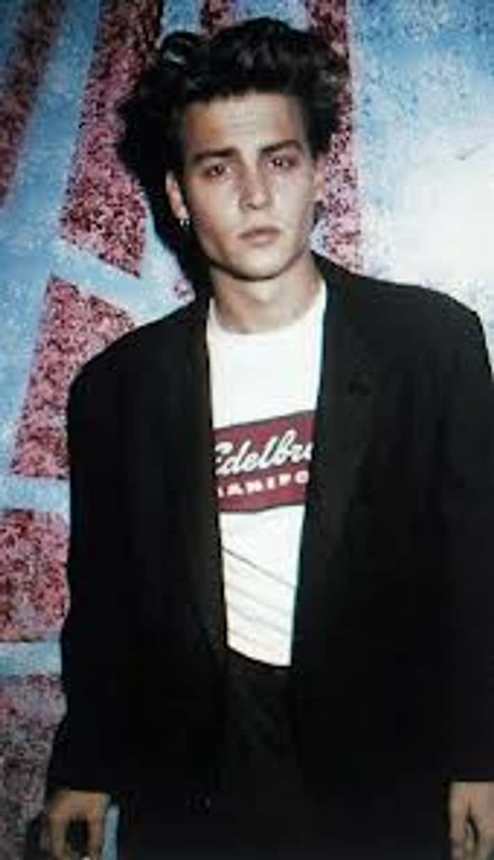 Young Johnny Depp. Photo of Johnny Depp When He Was Young
