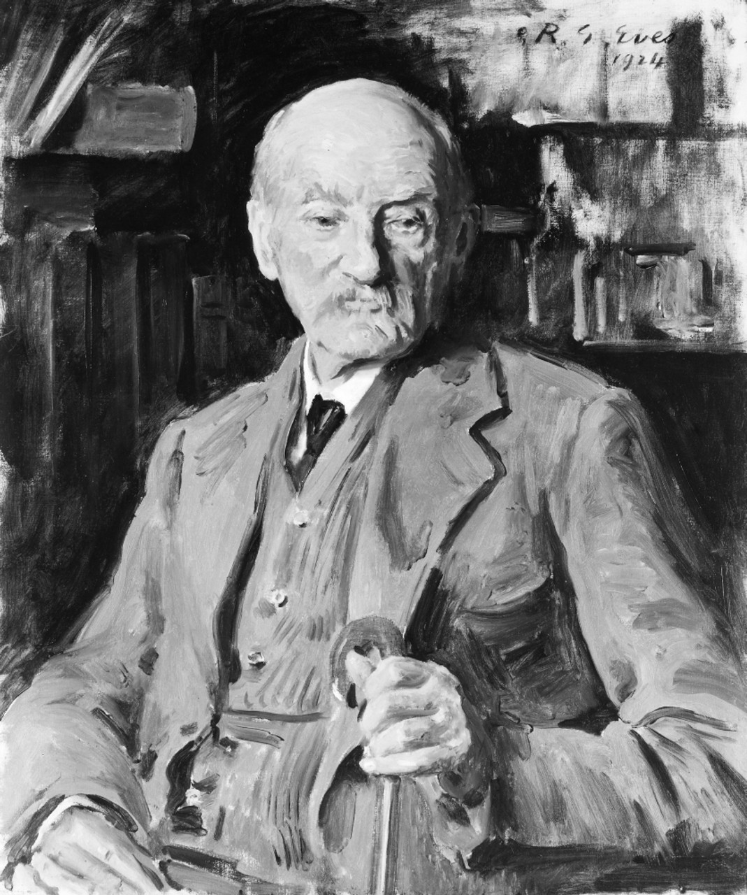 Thomas Hardy (1840 1928). /Nenglish Novelist And Poet. Oil On Canvas, 1924, By Reginald Grenville Eves (1876 1941). Poster Print By Granger Collection