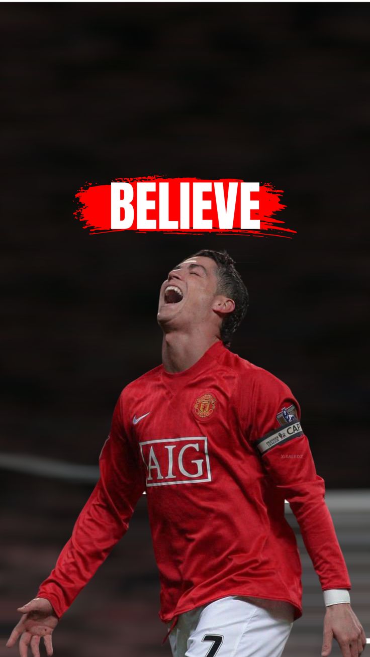 BELIEVE Cristiano Ronaldo wallpaper