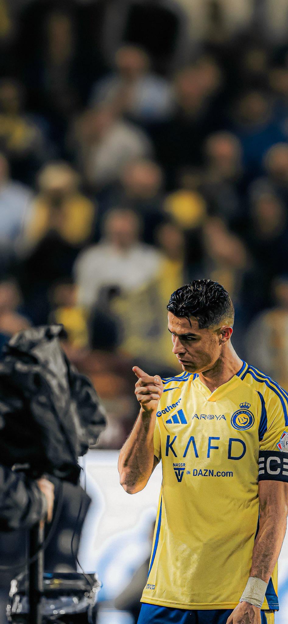 Greatest Athlete Of All Time 'wallpaper' For The Week! CR7 X Al Nassr Edition